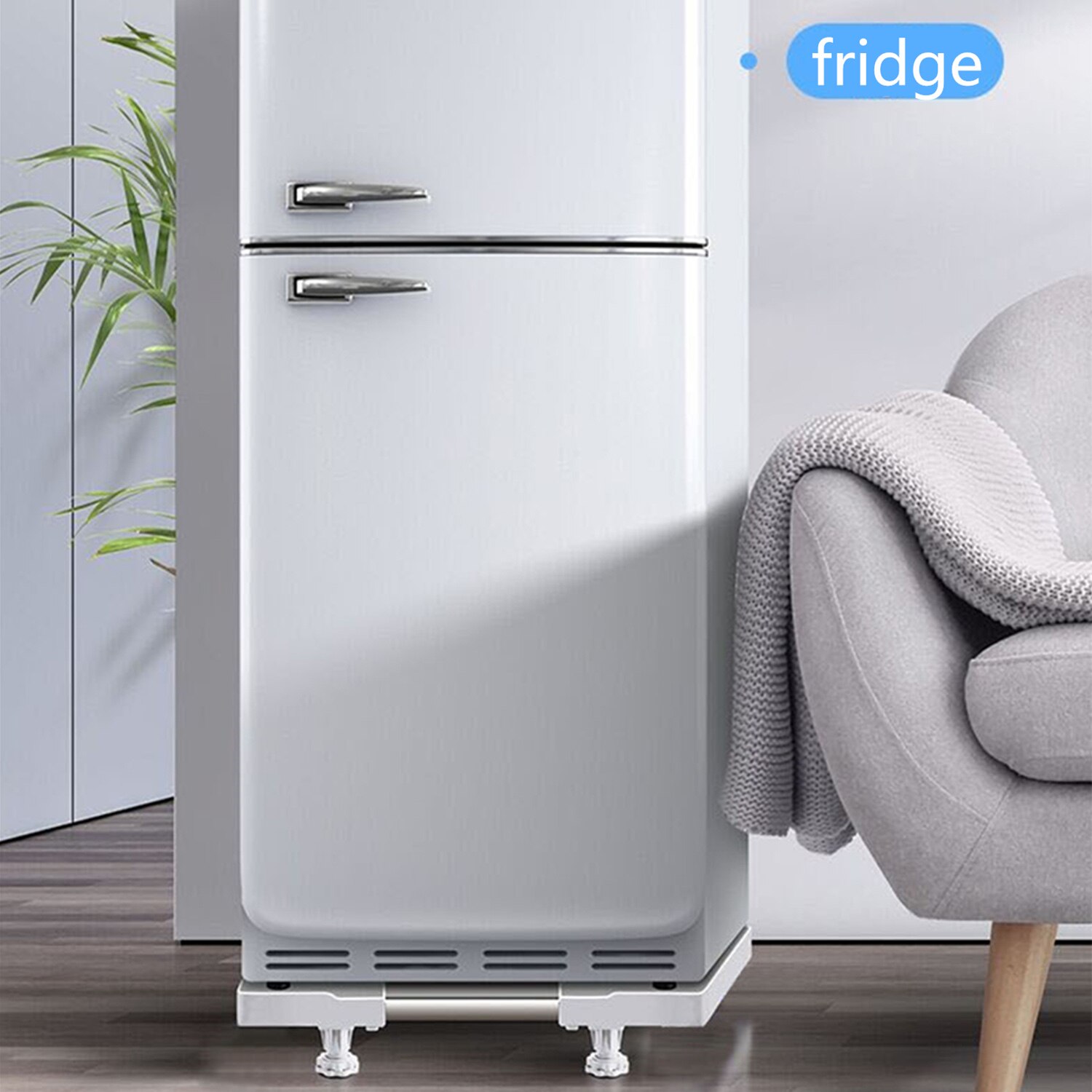 Vaskemaskine base multifunktionelt justerbart stigrør med 4 stærke fødder til vaskemaskine mini køleskabstørrer