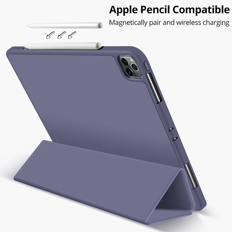 Voor Ipad Pro 11 Case Smart Case Slim Magnetische Folding Flip Stand Soft Tpu Back Cover Voor Ipad Pro 11 Case Tablet Funda