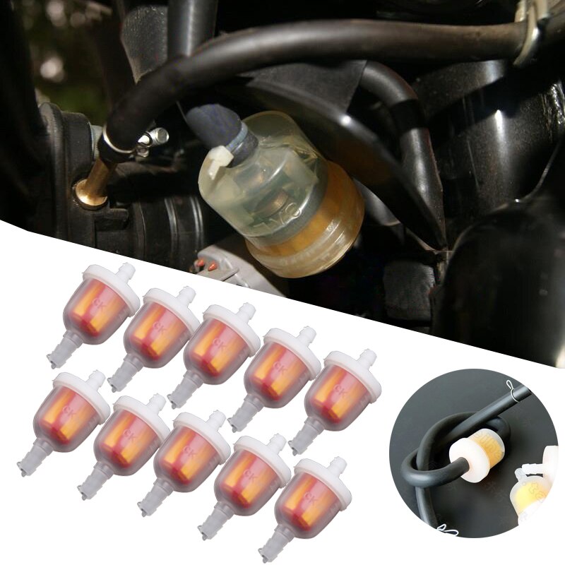 Filtre à huile, aimant, essence, essence, liquide, filtre à carburant pour Scooter, moto, moto, moto, 10 pièces