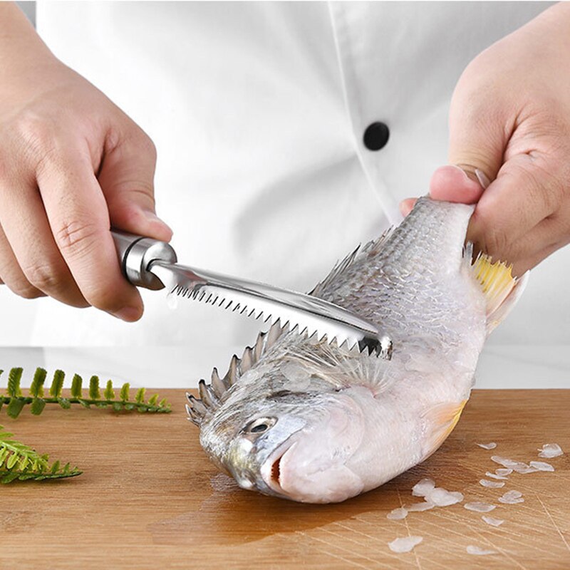 Raspen schoonmaken schrapen roestvrij snel verwijderen vis vis peller schubben schraper visgraten pincet keuken accessoire gereedschap gadget