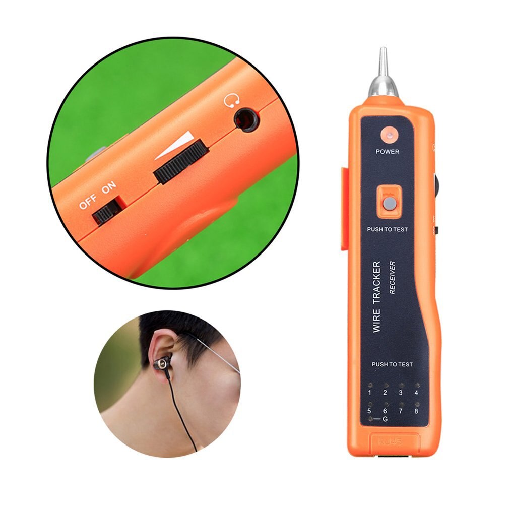 Utp Stp Cat5 Cat6 Rj45 Lan Network Cable Tester Line Finder Rj11 Telephone Wire Tracker Tracer Diagnose Tone Kit Xq-350