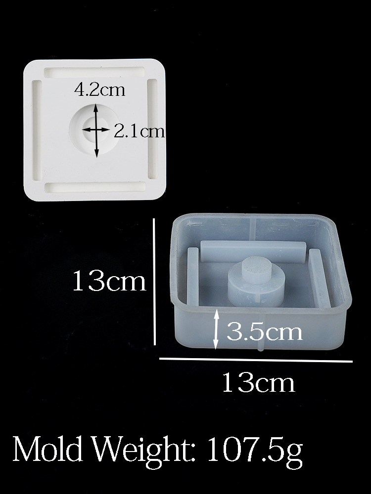 Candelabro de mariposa, molde de silicona de cemento, portavelas artesanal, adorno, molde de yeso, soporte para velas, moldes de resina artesanales, decoración del hogar: Multicolor