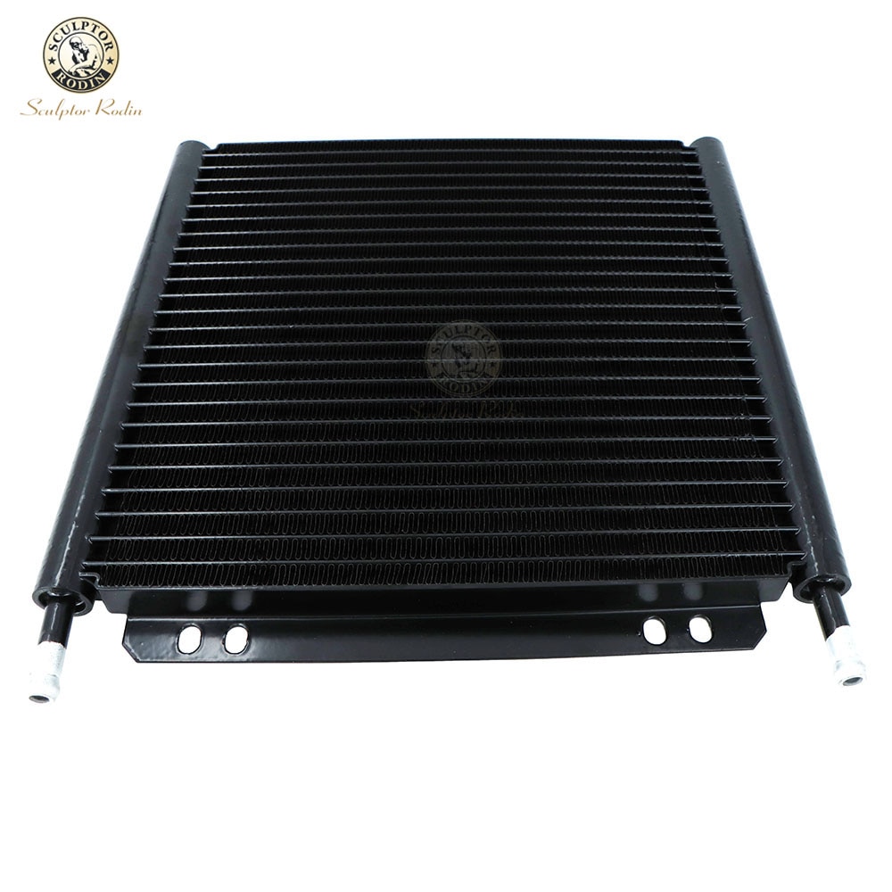 Oil Cooler Aluminum Transmission Oil Cooler 26Row Automatic Stacked Plate Oil Cooler Radiator
