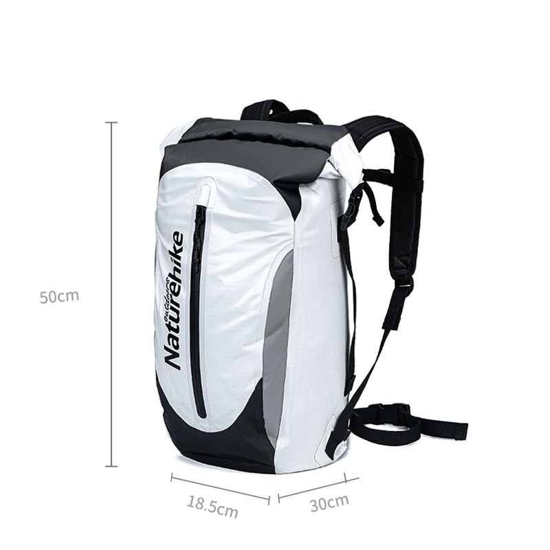 Naturehike 30L Waterproof Bag Ultralight Shoulder Carrying Packs Dry Backpack Outdoor Leisure Bag For Drifting Surfing Swimming