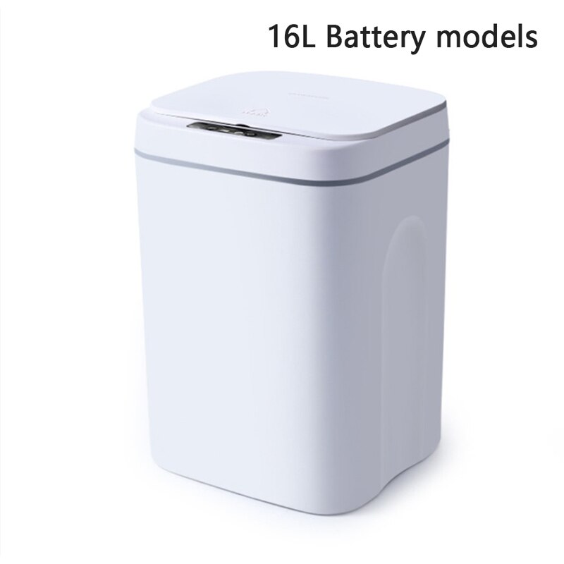 Poubelle intelligente automatique sans contact, poubelle à capteur automatique, poubelle à déchets électrique: I