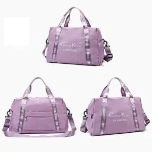 Men Women Gym Bag Sports Gym Backpack Multifunction Handbag ProtableTravel Fitness Bag Outdoor Training Yoga Duffle Bags: Purple