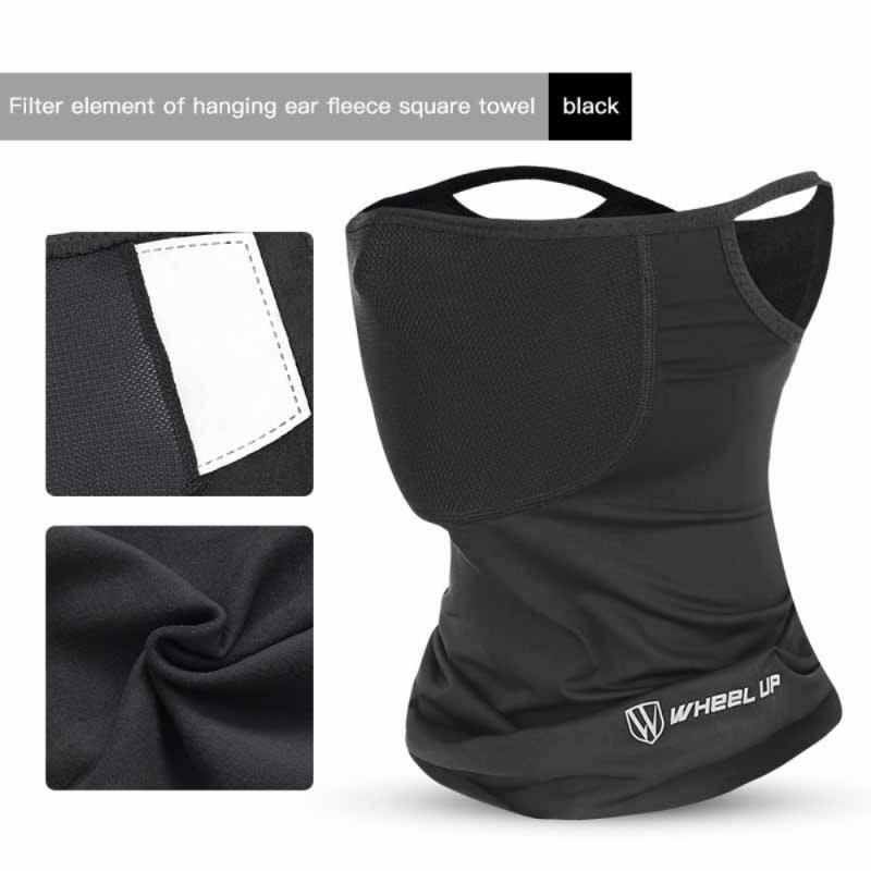 Winter Cycling Face Mask Warm Fleece Windproof Masks Scarf Men's Sports Bike Headband Neck Guard Running Warmth Soft Faces Towel: type  1