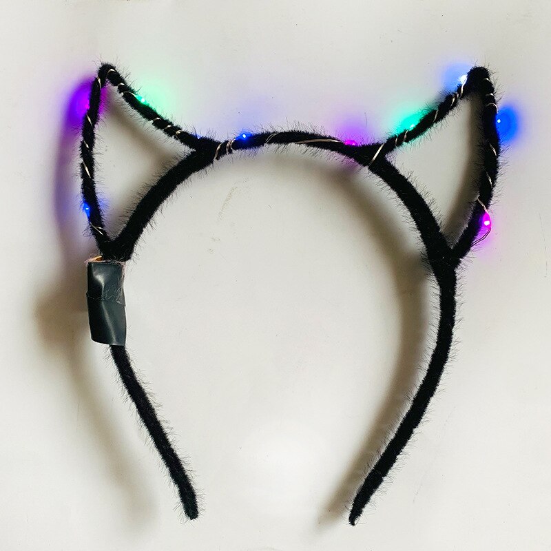 24Pcs Led Gloeiende Kroon Bloem Haarband Krans Party Kinderen Meisje Vrouwen Hoofdband: 25