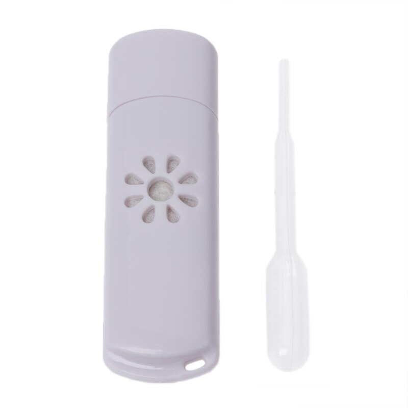 Mini USB Auto Aromatherapie Diffusor Aroma Luftbefeuchter Ätherisches Öl Frische Haus Neue: Weiß