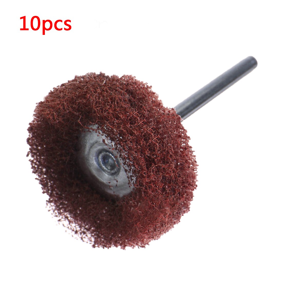 Polishing Wheel 10pcs/20pcs Buffing Pad Brush Jewelry Metal Micro-Electronic Dremel Accessories Rotary Tools Nylon Polishing Pad: 10p 3 Shank Cloth3