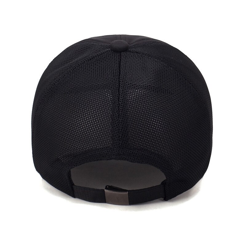 Baseball Cap Sunshade Tennis Golf Cap Wide Retractable Brim Cotton Breathable Mesh Fishing Camping Travel Beach Sport Cap