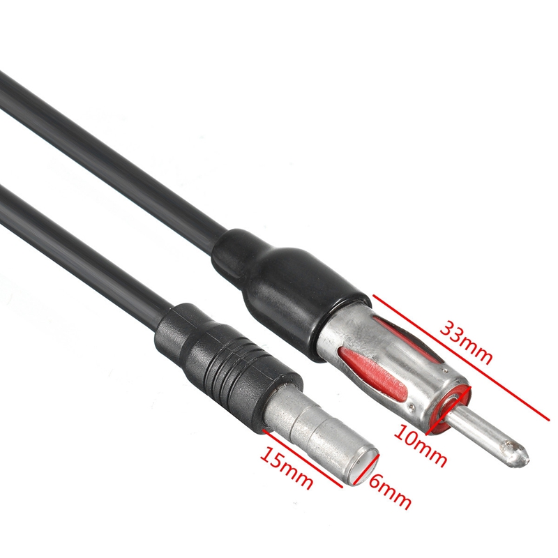 Stereo Radio Audio Am/Fm Antenne Adapter Draad Antenne Adapter Plug Voor Ford/Jeep/Dodge/Gmc/Buick/Chevrolet 02