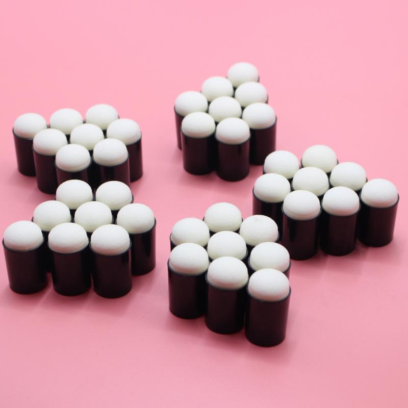 10pcs Painting Craft Set Paint Drawing Sponge Foam Finger Ink Applying Chalk Inking Staining Sponge Art Tools Drawing Sponge