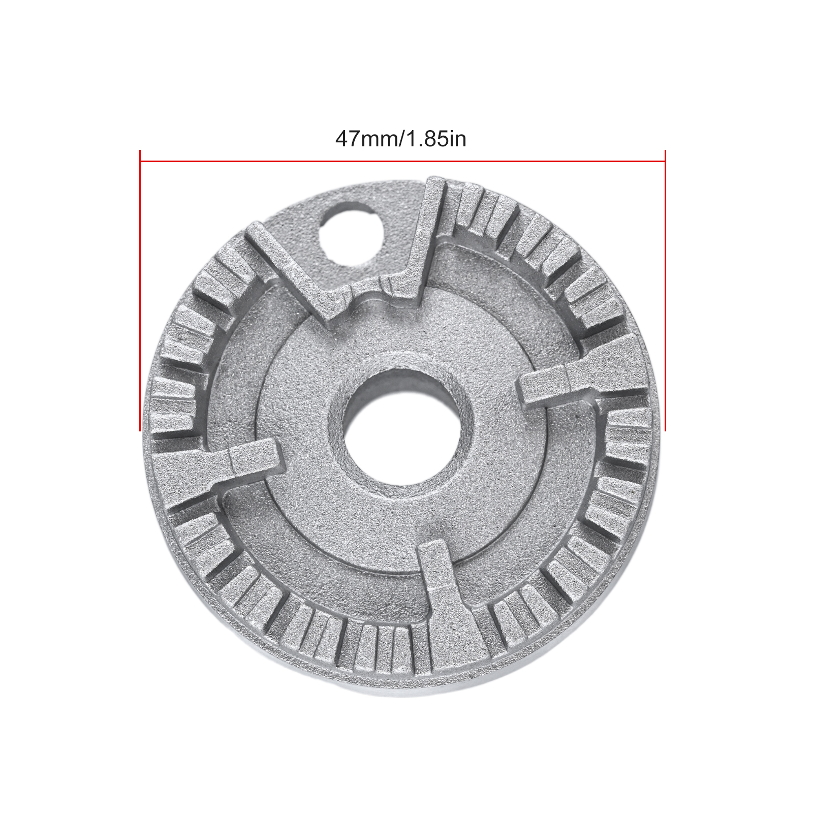 47mm/68mm/94mm/125mm Gas Stove Ignition Switch Stove Burner Dividers For SABAF Burner Embedded Gas Stove Kitchen Accessories: Light Grey