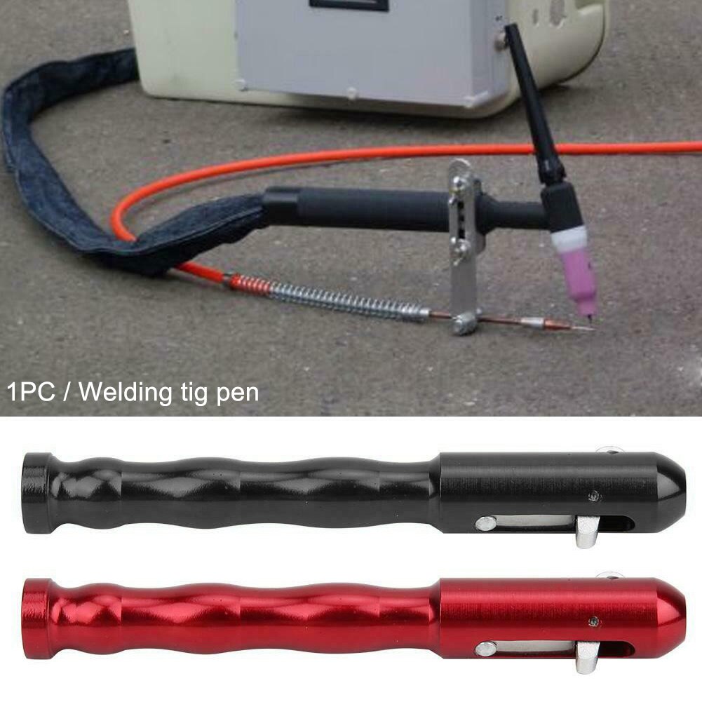 Mini alliage d'aluminium tenu dans la main de support de tige de stylo de Tig de soudure de conducteur de doigt pour le fil de soudure de 1-3.2mm pour le soudage de TIG