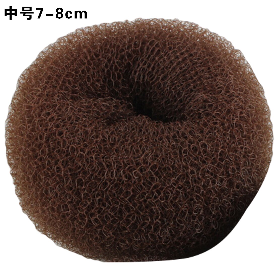 Beauty Magic Foam Sponge Easy Big Ring Hair Styling Tools Products Hairstyle Hair Accessories For Girls Women Lady: Clear