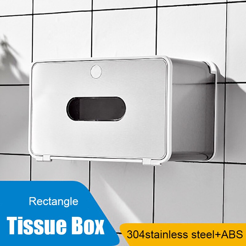 ONEUP Gewebe Kasten Lagerung in sterben Schlecht Multifunktions Organizer Für Wc Tragbare Toilette Papier Halfter Schlecht Zubehör: Rechteck