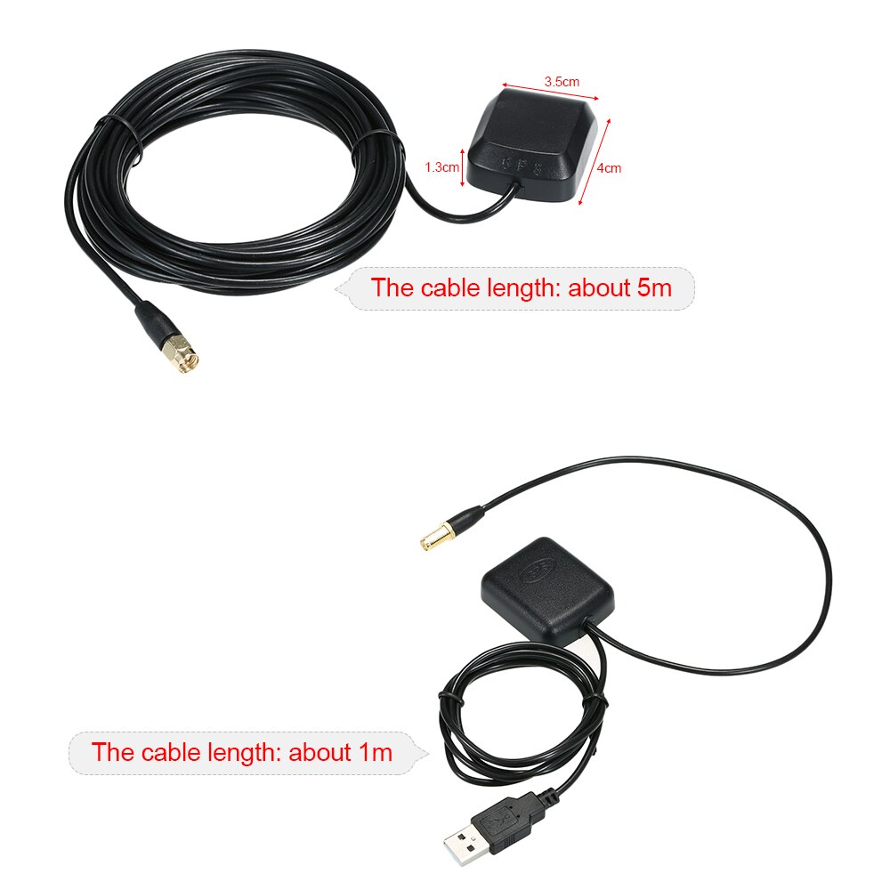 KKMOON Car GPS Signal Antenna Amplifier Booster with GPS Receiver + Transmitter 30DB for Phone Navigator auto product