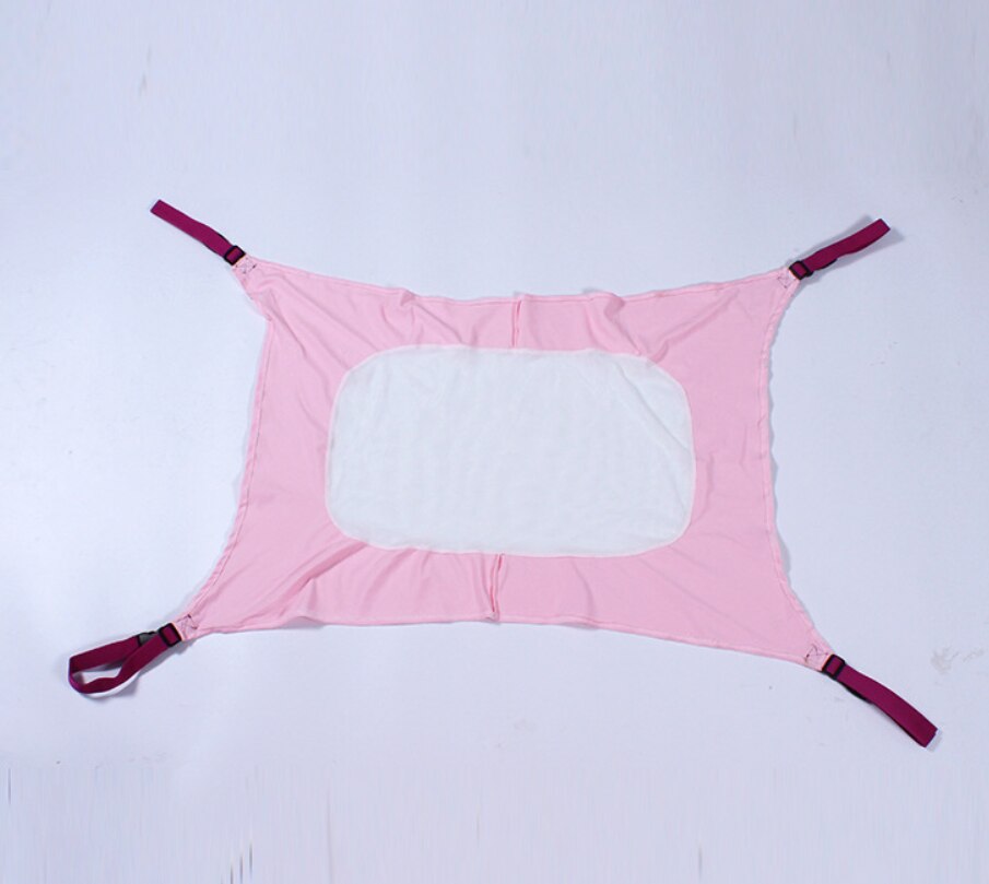 Pasgeboren Kid Slapen Bed Baby Baby Hangmat Veilig Afneembare Baby Wieg Crib Swing Elastische Hangmat Verstelbare Netto Draagbare: pink