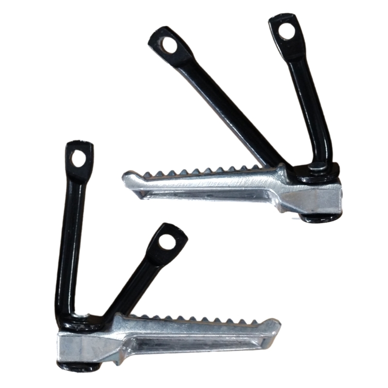 2 stuks motorfiets voetsteunen, voetsteunen voor de achterpassagier, voetsteunen voor crossmotor