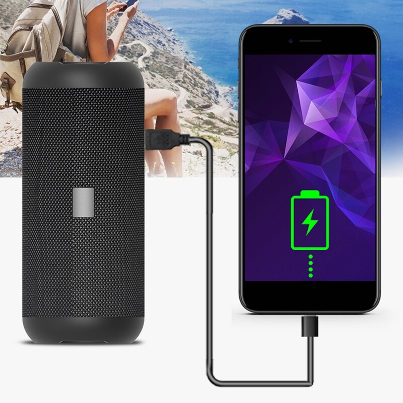 High Power Bluetooth Speaker Bass Portable Wireless Stereo Subwoofer Music Playe with 3600MAh Battery Soundbox