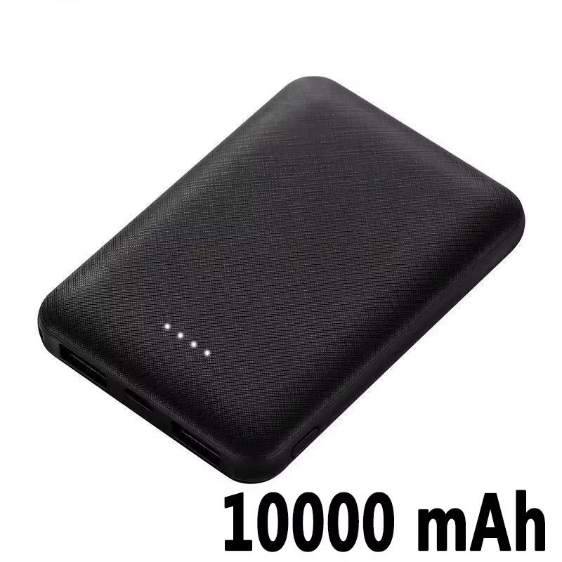 20000 mah powerbank mit usb-schnellladefunktion, ultradünnes Mini-heizgerät, tragbarer externer akku für heizwesten und jacken: Dunkelgrau