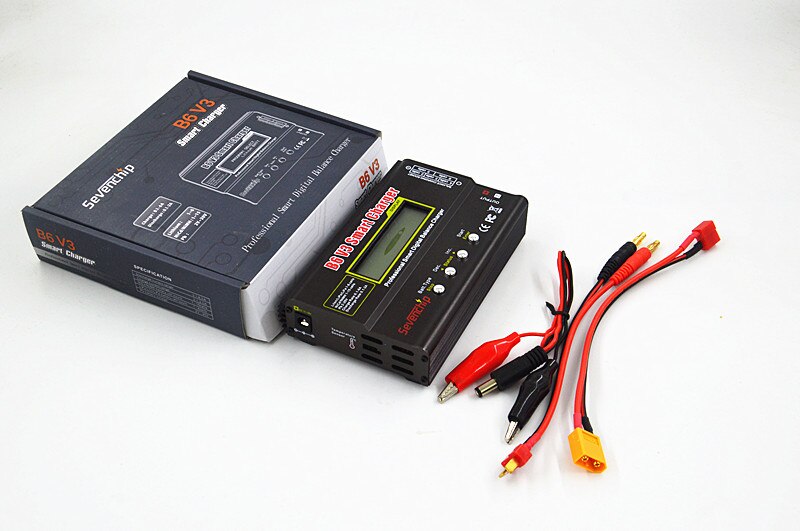 RC Battery Charger - 80W Balance LiPo Charger Discharger for LiHV LiIon LiFe NiCd NiMH PB: Only charger