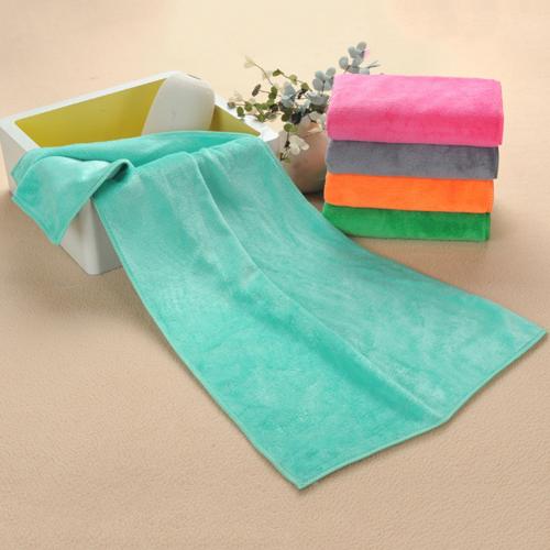 Microfiber Super Absorbent Quick Dry Shower Salon Shop Hair Drying Towel: Khaki Green
