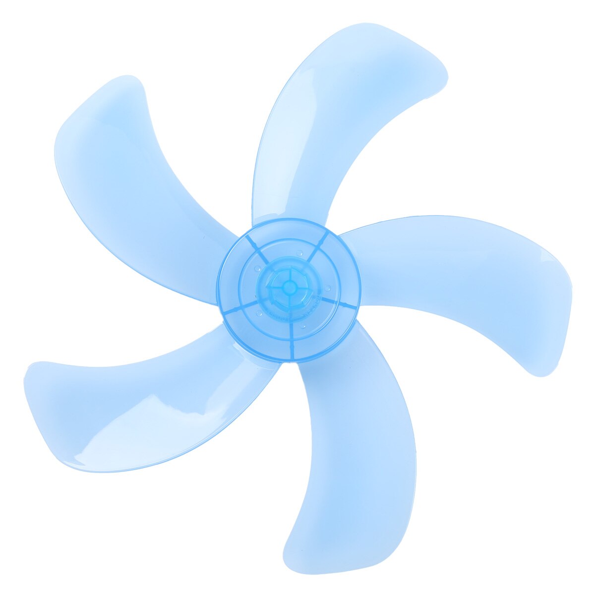 16 Inch Plastic 3 Leaves Fan Blades with Nut Cover for Standing Pedestal Fan Table Fanner General Accessories Household Parts