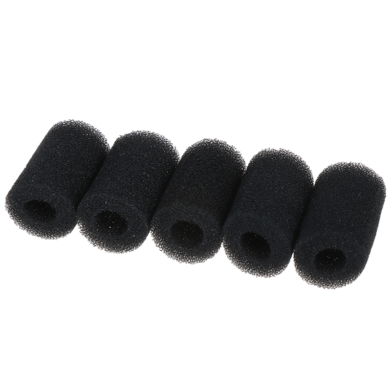 5 Stücke Schwamm Aquarium Filter Schutz Abdeckung Für Aquarium Einlass Teich Schwarz Schaum 15mm Schiff