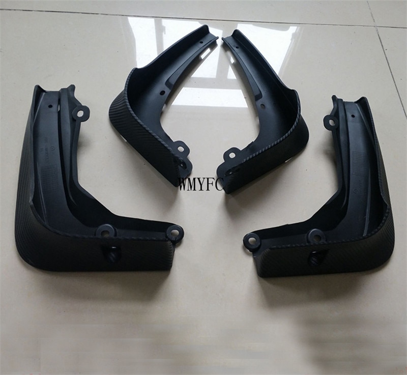 Carbon fiber Mud Flaps For Tesla Model S - Mudflaps Splash Guards Mud Flap Mudguards Fender Front Rear