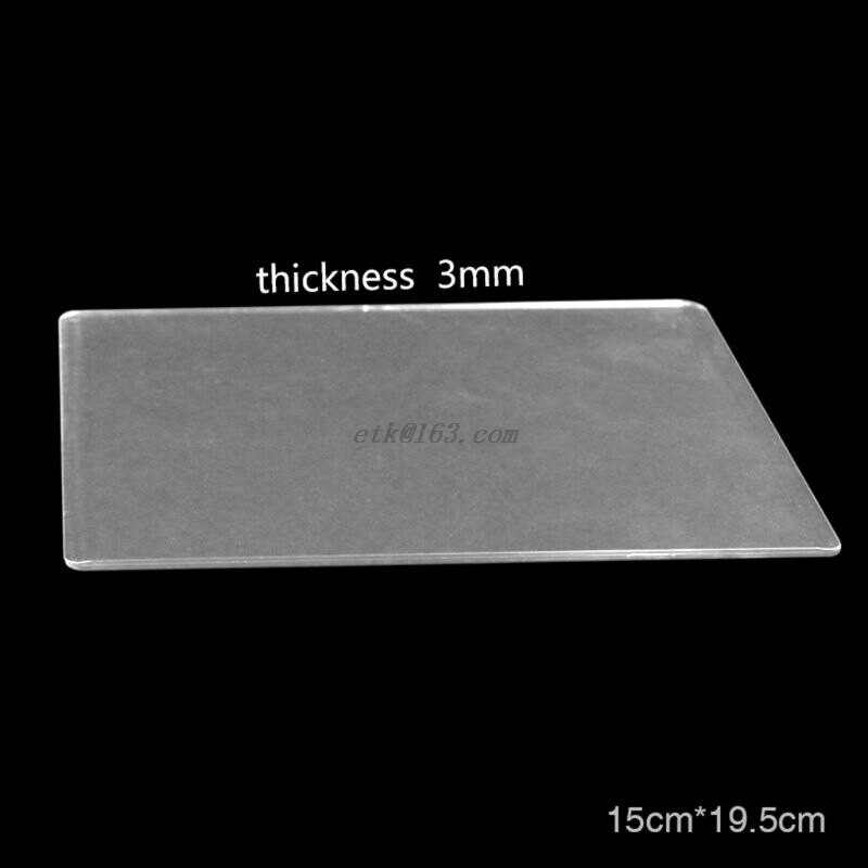 DIY Scrapbooking Die-Cut Machine Plate 3MM/5MM Die Cutting Embossing Machine Plate Replacement Pad