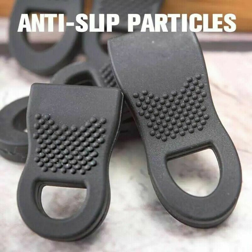 16pcs Universal Detachable Zip Zipper Puller Set Wide Waistbands Elastic Waist Elastic Waist Zips Replacement Diy Zipper Sliders