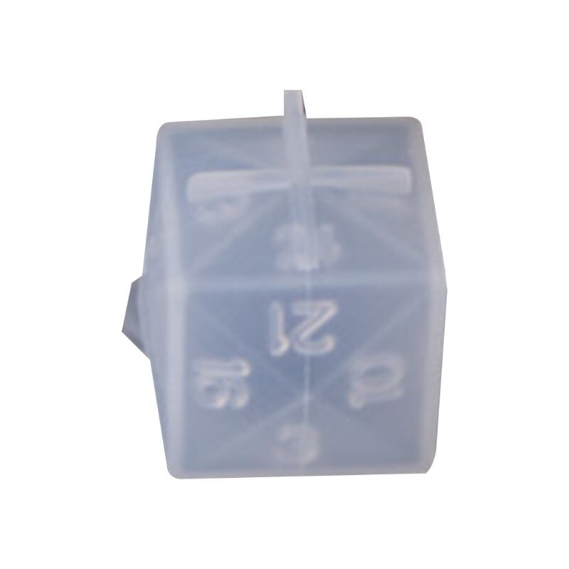 DIY Crystal Epoxy Mold Dice Fillet Shape Multi-spec Digital Game High Mirror Silicone Mould Making Accessories: 7