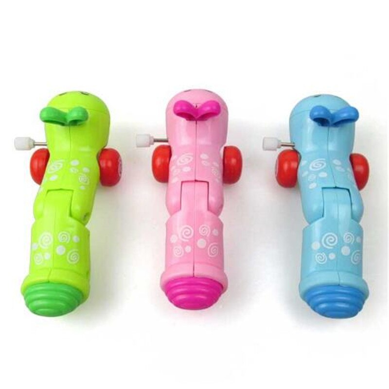 1 st mini glad insekt urverk krypande leksaker tecknad larv pedagogisk leksak för barnaktiviteter 13cm