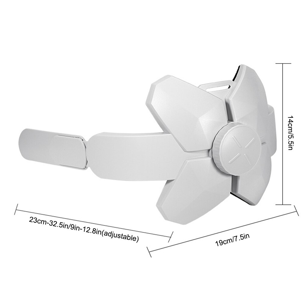 Adjustable VR Headset Strap Sponge Pad Pressure-relieving force Comfort Improve Support Forcesupport Reality Access Increase: Default Title