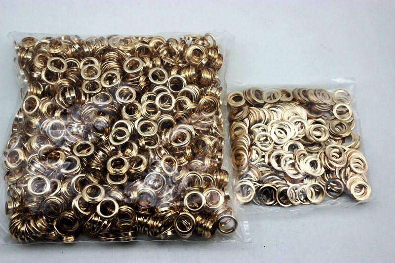300set 10mm wide-brimmed eyelet Antique Silver metal copper eyelets buttons clothes accessory handbag findings