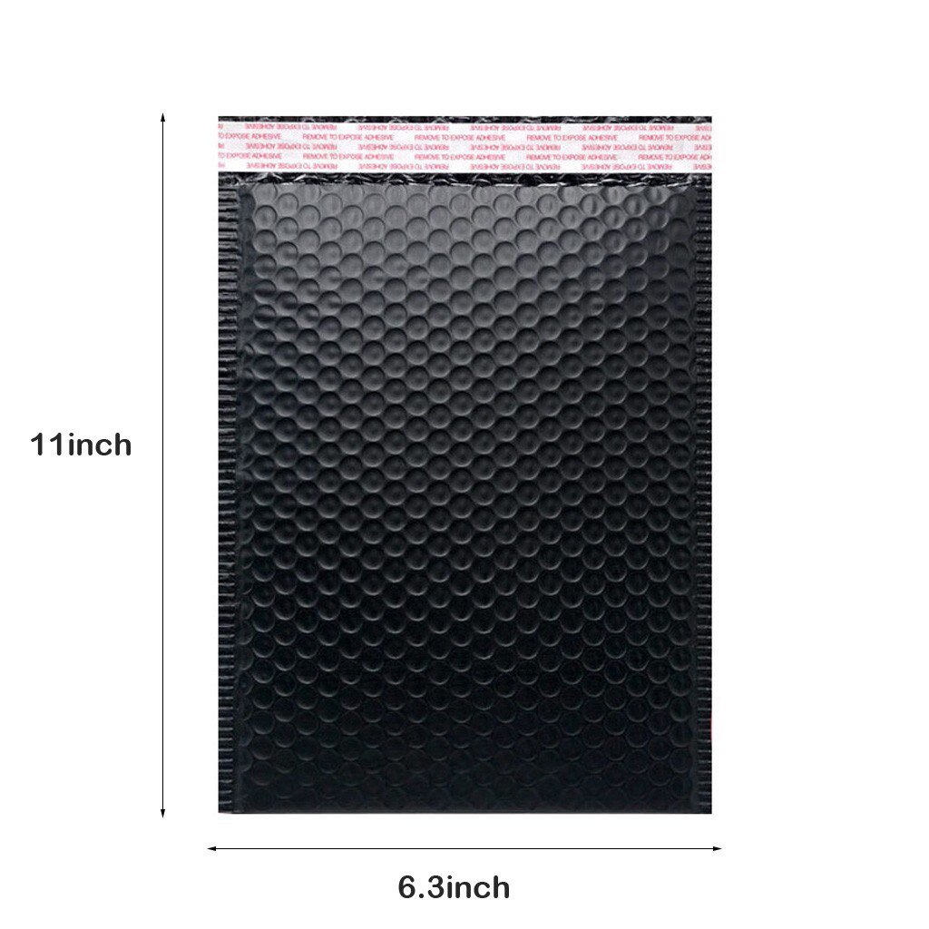 Bubble Mailers Padded Envelopes Foam Waterproof Mailing Package Bag Lined Poly Mailer Self Seal Envelopes Black 25/50pcs: 18x26  50PCS
