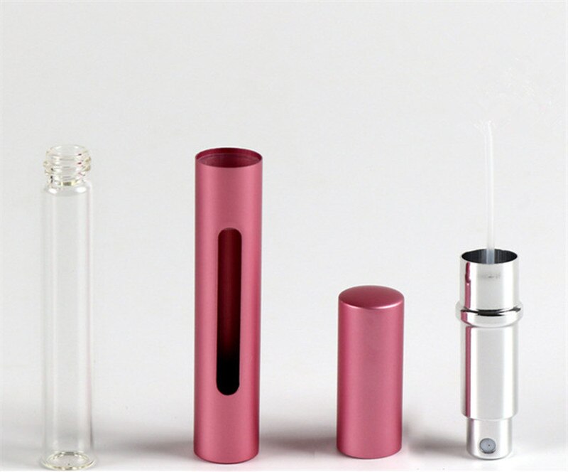 5Ml Draagbare Minitravel Navulbare Parfum Verstuiver Fles Parfum Fles Voor Spray Scent Pomp Case Lege Cosmetische Containers