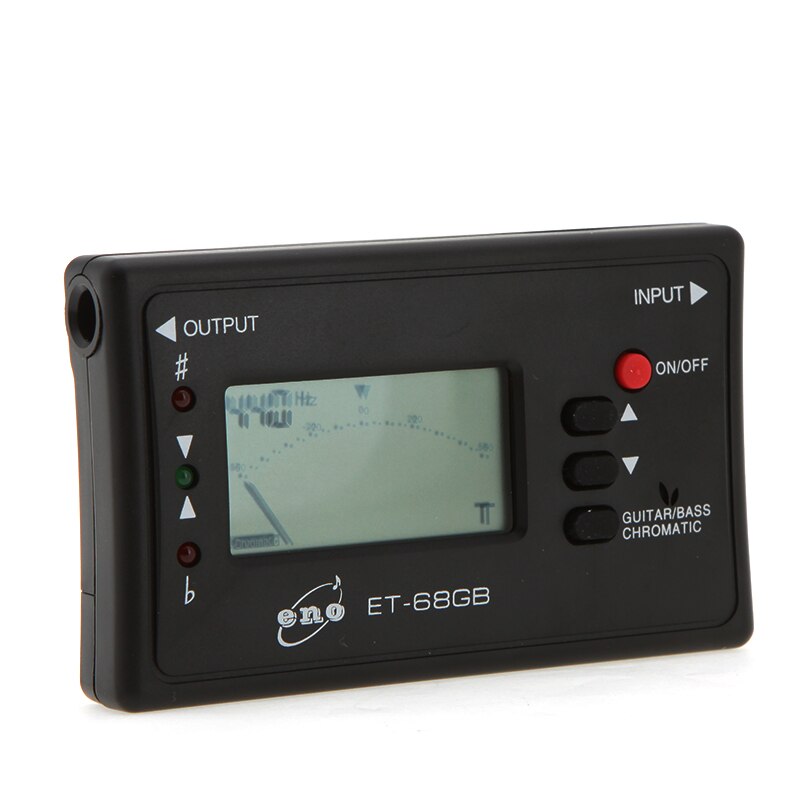 LED Digital Electronic Acoustic Bass Guitar Chromatic Tuner with Mic Great Guitar Accessories