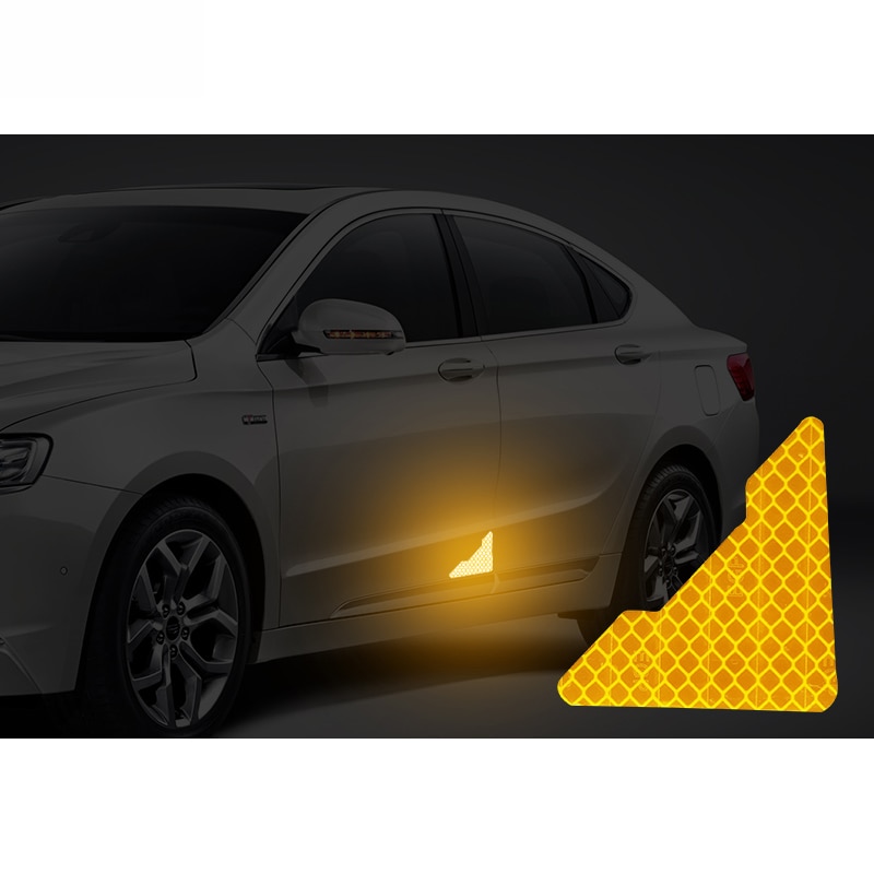 For car motorcycle reflective tape reflector reflective tape reflective warning signs at night Reminder notice