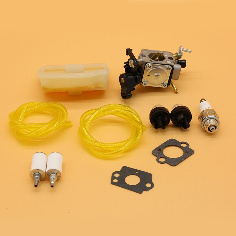 Carburetor Air Fuel Line Filter Kit for Husqvarna 445 450 445E JONSERED CS2245S 506450401 ZAMA C1M-EL37B CARB Chainsaw Parts