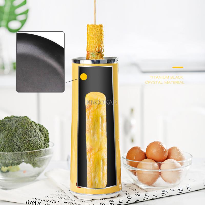 Elektrische Automatische Multifunctiona Mini Loempia Maker Omelet Ergste Ontbijt Eierkoker Keuken Koken Eierkoker