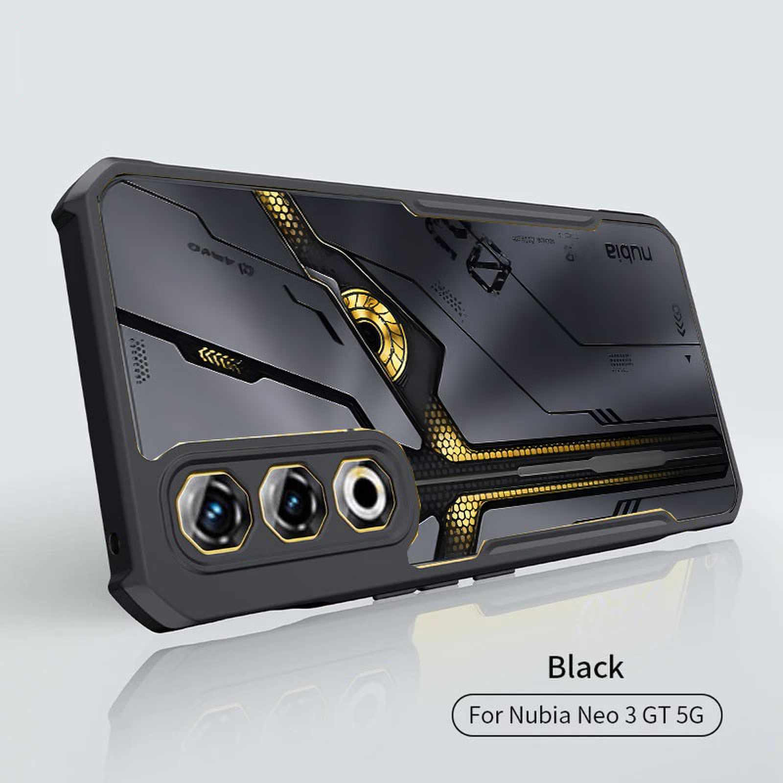 Luxe telefoonhoesje voor zte nubia neo 3 gt , transparant acryl, valbestendig, ultradunne harde cover, nubia neo 2, neo 3 , 5g nr. .62