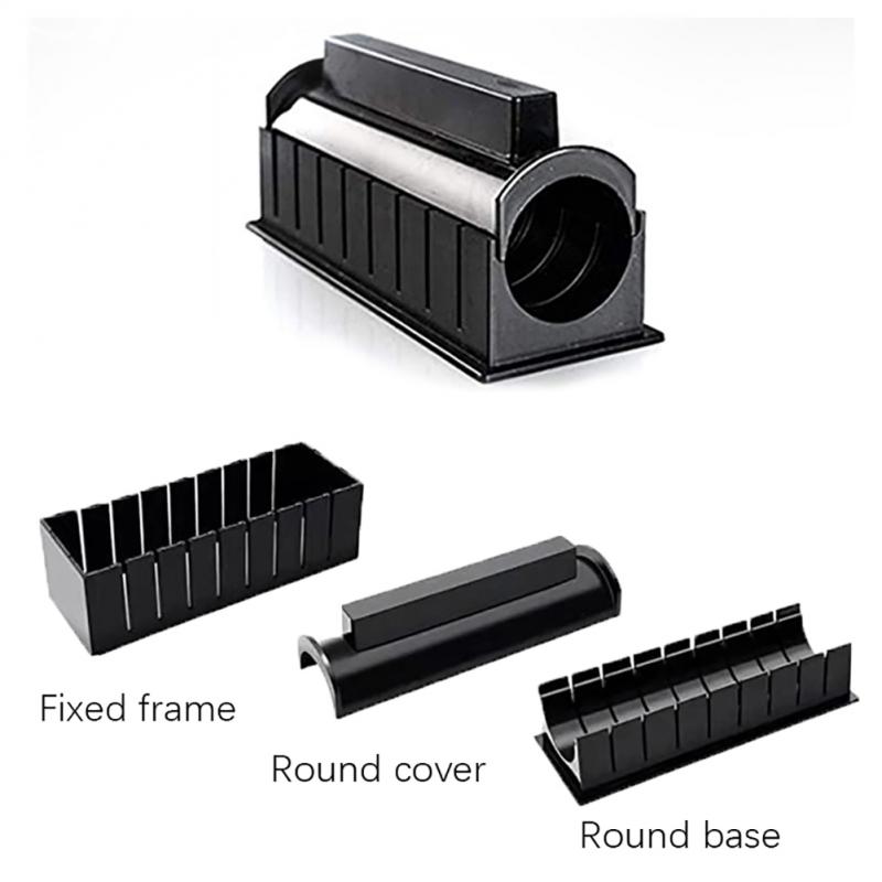 Sushi Maker Seaweed Rice Rolls Sushi Moulds Rice Ball Moulds Food-grade PP Sushi Mold Box Kitchen Tools Sushi Tools: 03 3pcs