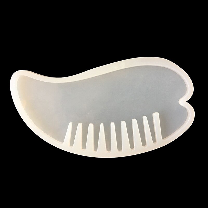 3d transparente uv-harz-silikonformen für kammformen, epoxidharzformen für diy-schmuckherstellung, werkzeuge, harzformen, silikon, weihnachten: F