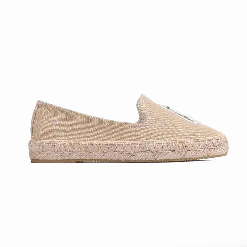 Vrouwen Platte Zapatillas Mujer Sapatos Platform Espadrilles Lady Casual Rubber Zool Schoenen Dagen Vlas Stro Dikke Zolen