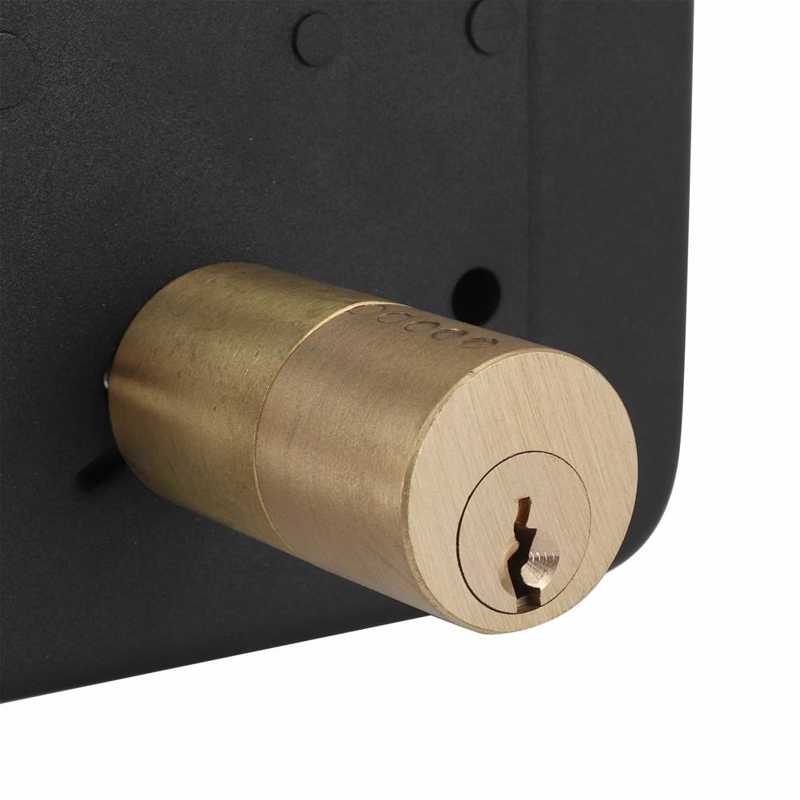 Cerradura de puerta electrónica con Control eléctrico integrado, sistema de acceso para Hotel, escuela, almacenes, desbloqueo, DC12V