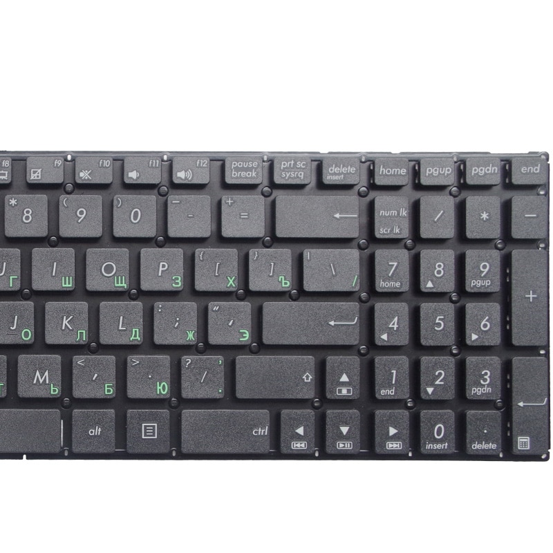 Teclado de ordenador portátil ruso para Asus K550, A550, Y581, X550V, X552C, X550, X550C, X550L, F501, F501A, F501U, Y582, S550, D552C, x550KD, RU