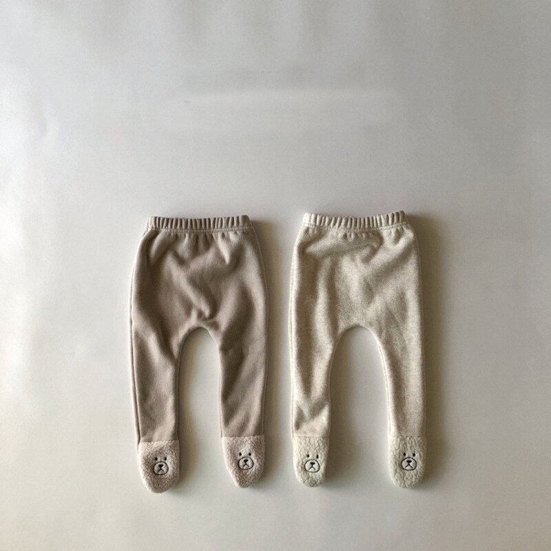 Kinderen Meisje Broek Mode Hoge Taille Lange Broek Kinderen Broek Baby Meisjes Jongens Leggings Katoen Grote Pp Broek lente Herfst